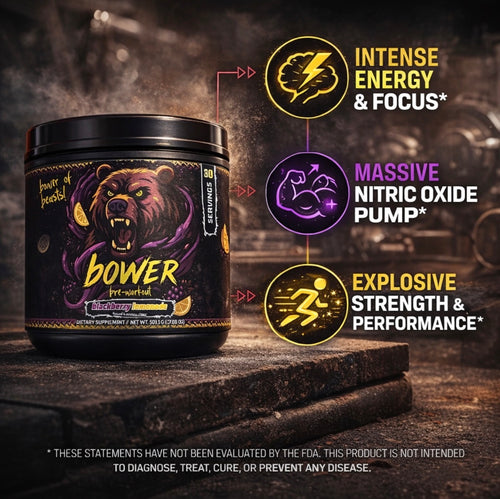 BOWER BRE-WORKOUT BLACKBERRY LEMONADE